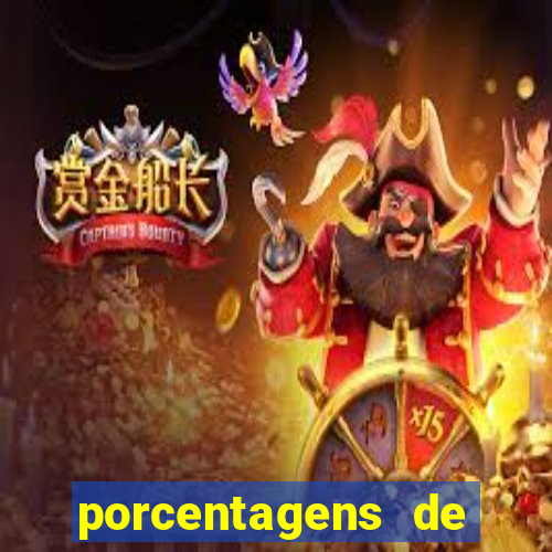 porcentagens de jogos pagantes